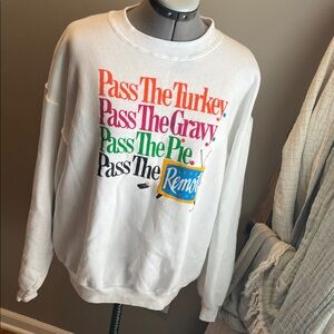 Unisex Peacock Papers Thanksgiving Crewneck